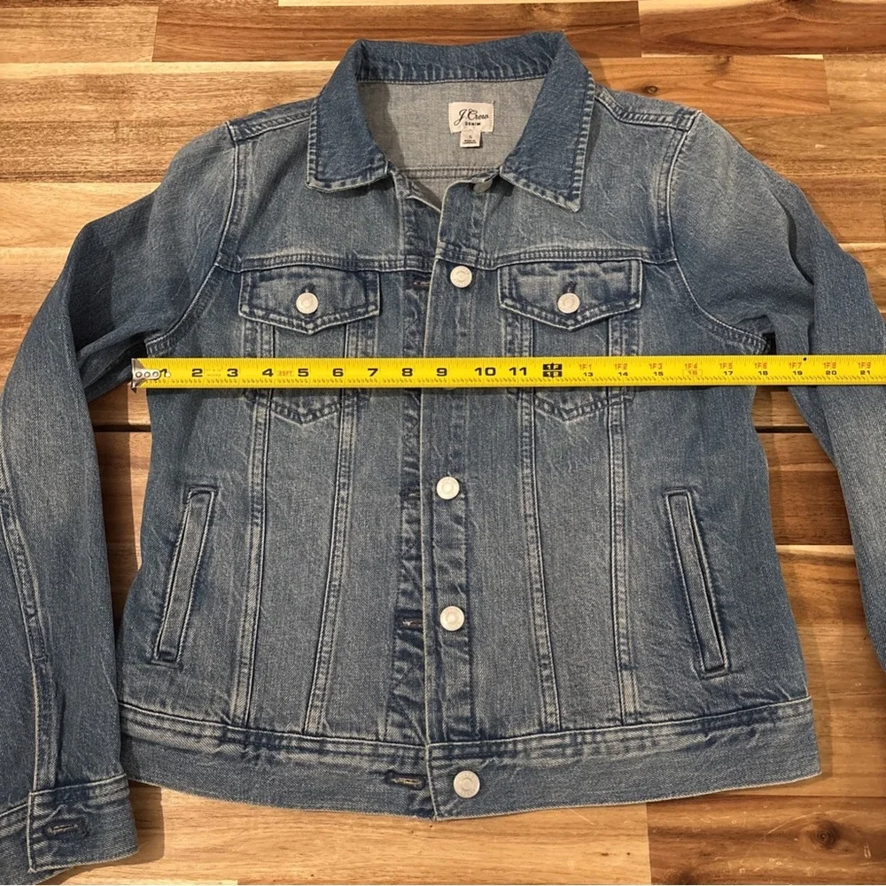 J. Crew Blue Denim Jacket Size S - Picture 5 of 6